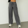 WQD Womens Yoga Sweatpants Joggers Wide Leg High Waisted Lounge Pants Comfy Workout Loose Pants with Pockets