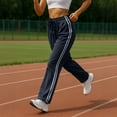 WQD Womens Yoga Sweatpants Joggers Wide Leg High Waisted Lounge Pants Comfy Workout Loose Pants with Pockets