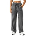 WQD Womens Yoga Sweatpants Joggers Wide Leg High Waisted Lounge Pants Comfy Workout Loose Pants with Pockets