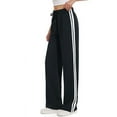 WQD Womens Yoga Sweatpants Joggers Wide Leg High Waisted Lounge Pants Comfy Workout Loose Pants with Pockets