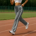WQD Womens Yoga Sweatpants Joggers Wide Leg High Waisted Lounge Pants Comfy Workout Loose Pants with Pockets